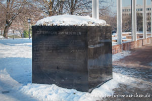 Mahnmal für die Opfer des Widerstandes – Foto aus München