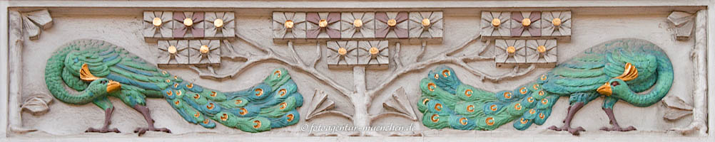 Jugendstil in der Franz-Joseph-Straße – Foto aus München