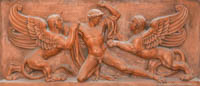Schwanthaler Ludwig von - Der Kampf des Menschen mit den rätselhaften Mächten des Unhe