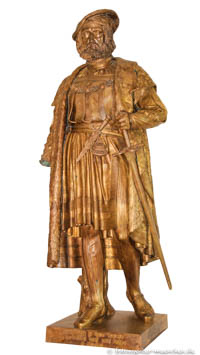 Standfigur - Herzog Friedrich der Weise – Foto aus München