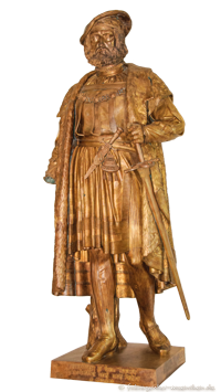 Standfigur - Herzog Friedrich der Weise – Foto aus München
