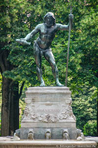Vater-Rhein-Brunnen – Foto aus München