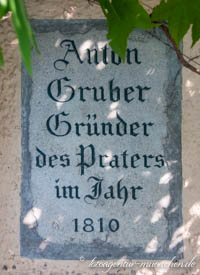 Gedenktafel für Anton Gruber – Foto aus München