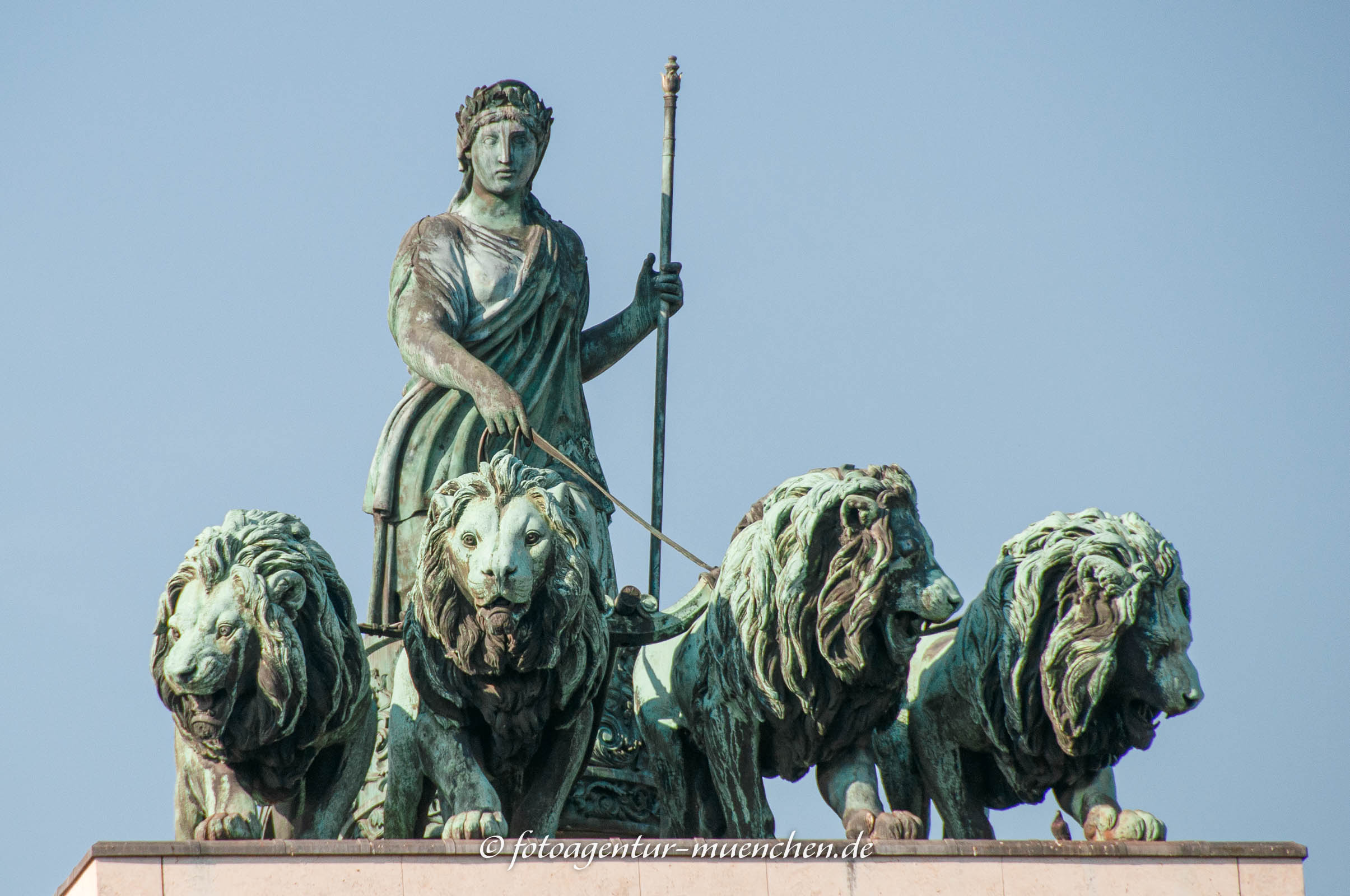 Bavaria mit der Quadriga