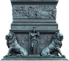 Max-Joseph-Denkmal - Südseite – Foto aus München