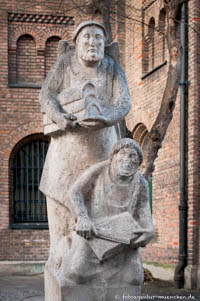 Ziegelbrennerbrunnen – Foto aus München