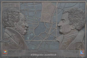 Gedenktafel - Montgelais / Sckell – Foto aus München