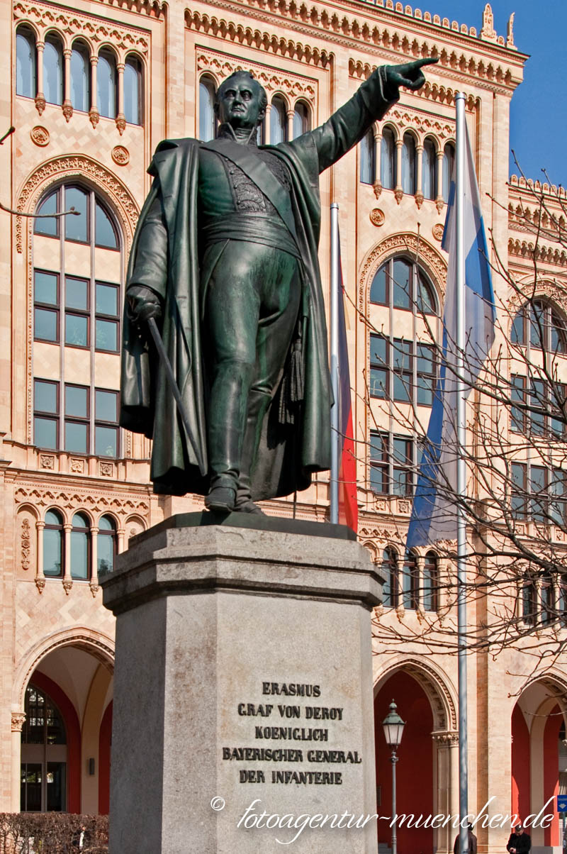 Graf Bernhard Erasmus von Deroy – Denkmal/Kunstwerk in München