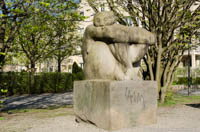 Hockende – Foto aus München