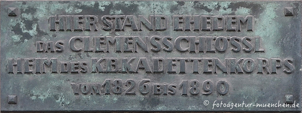 Gedenktafel - Clemensschlößl 