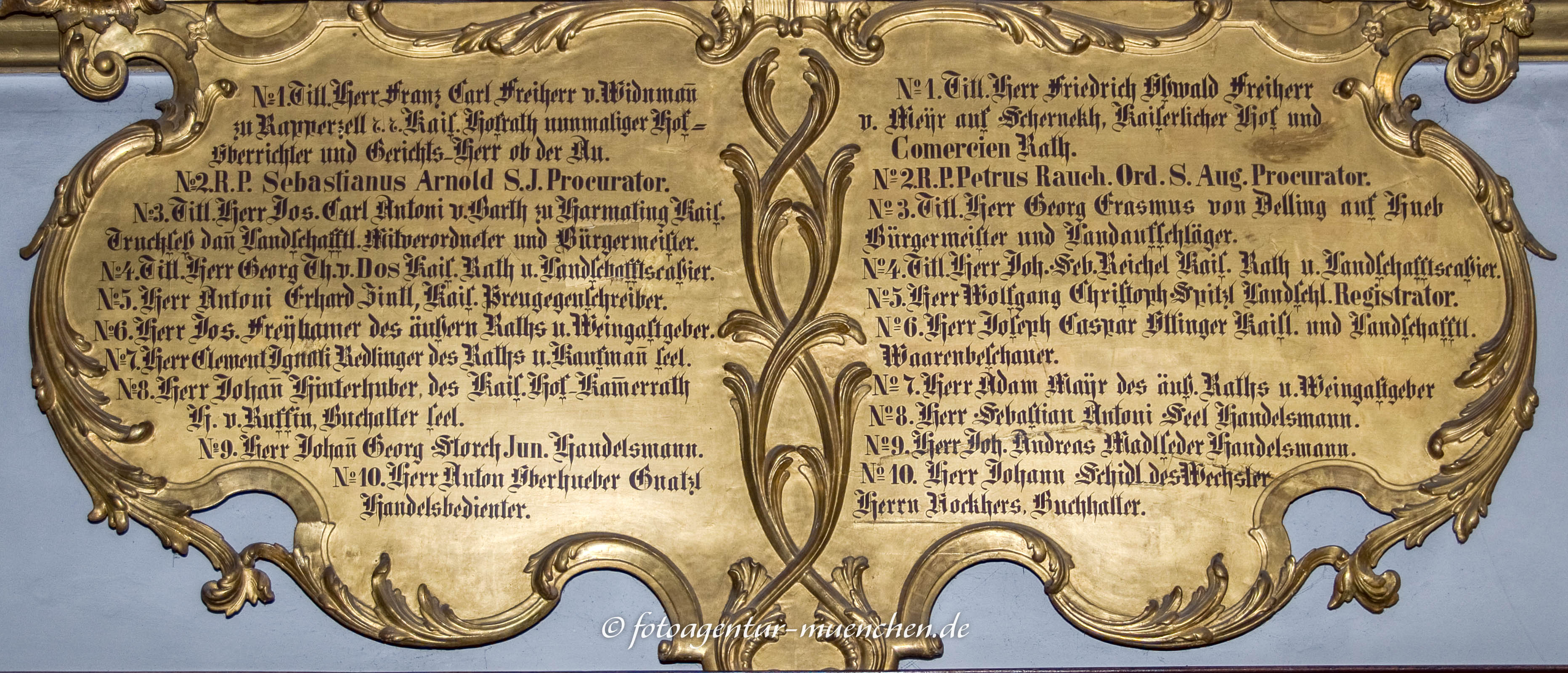 Votivtafel - Schwedengeiseln