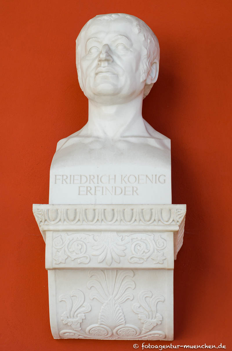 Friedrich Koenig – Denkmal/Kunstwerk in München