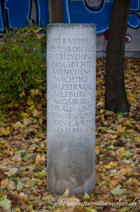 Gedenkstein Salzstraße