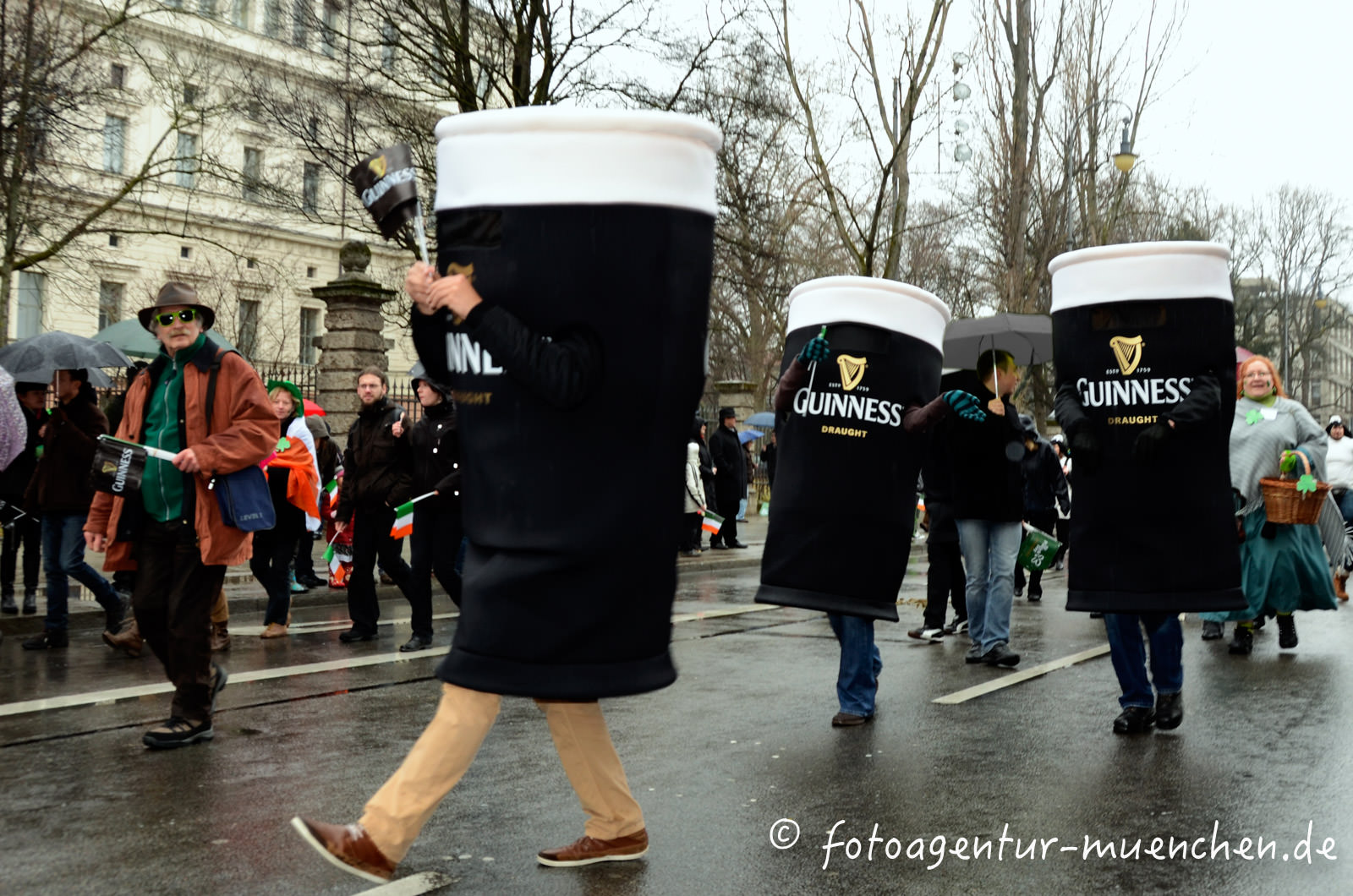 Parade am St. Patrick's Day 2012