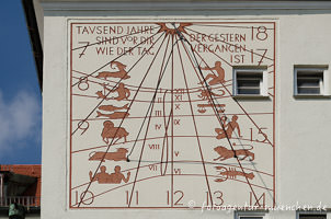 Sonnenuhr Schulmeierweg / Fürstenriederstraße – Foto aus München