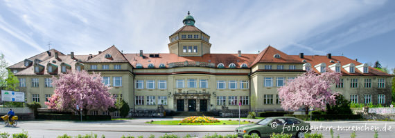 Hauptgebäude des Botanischer Garten – Foto aus München