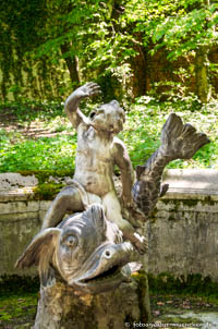 Putto auf Waller reitend – Foto aus München