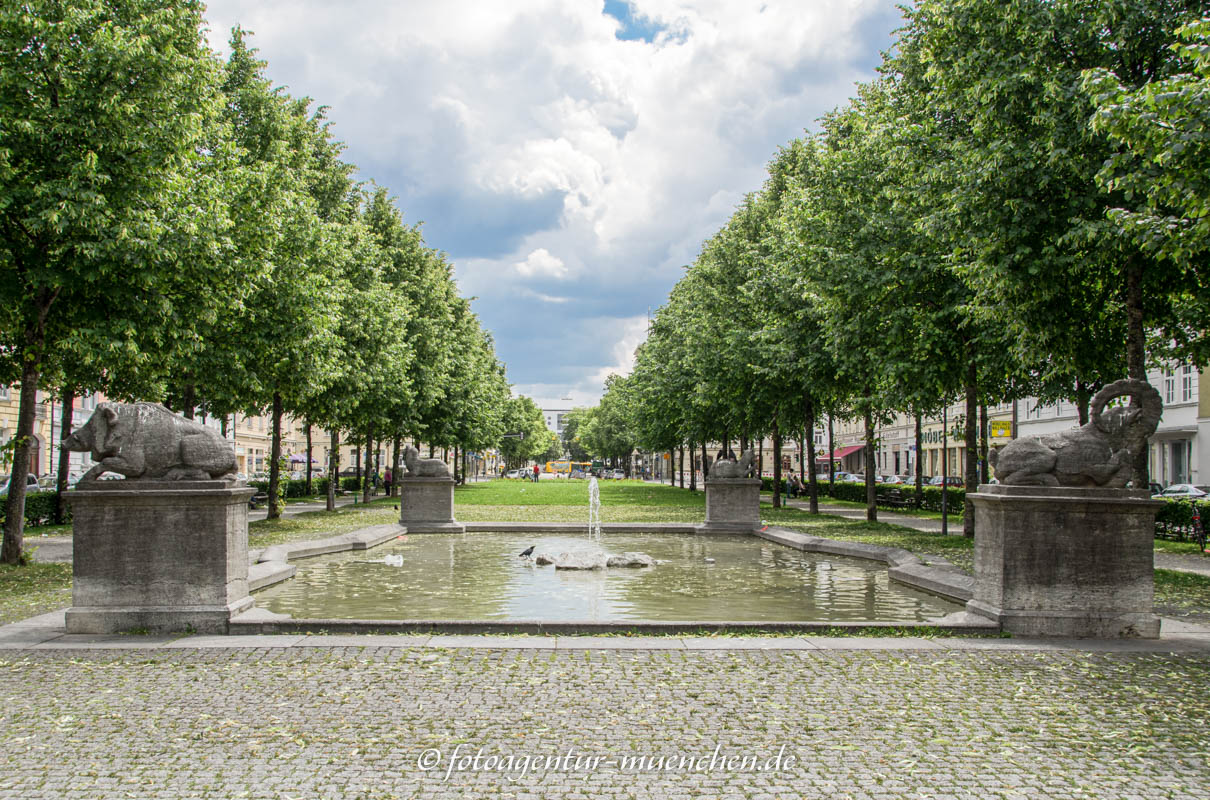Brunen der jagdbaren Tiere