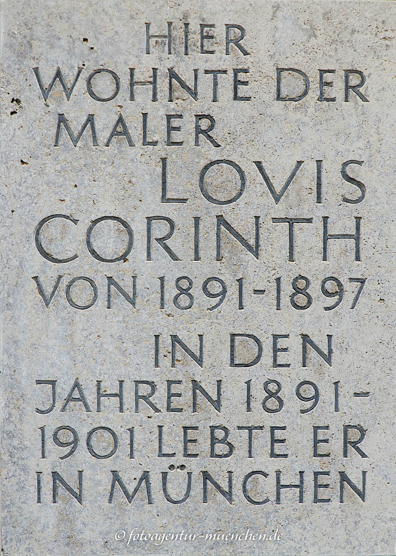 Gedenktafel - Corinth Louis