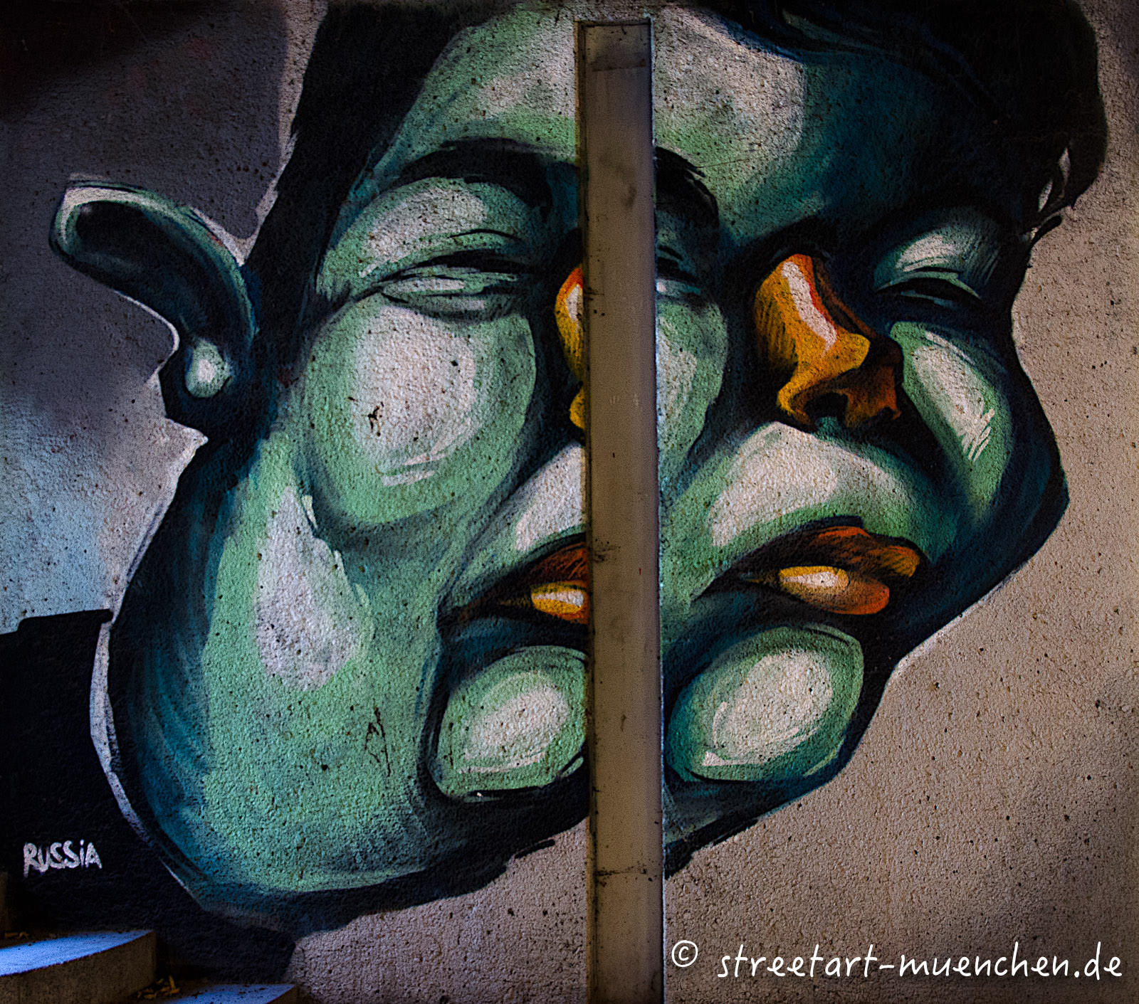 Graffiti - Luitpoldbrücke