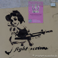 Stencil – Foto aus München