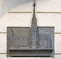 St. Stephansdom in Wien - Gedenktafel – Foto aus München