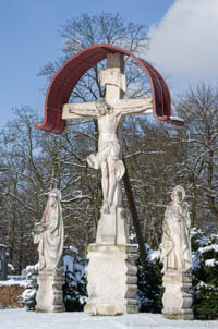 Kreuzigungsgruppe - Westfriedhof – Foto aus München