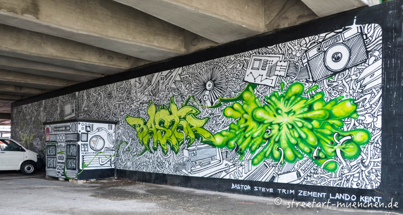 Graffiti - Donnersbergerbrücke