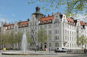 Wohneckhaus - Prinzregentenplatz – Foto aus München