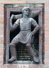 Relief im Schlachthof – Foto aus München