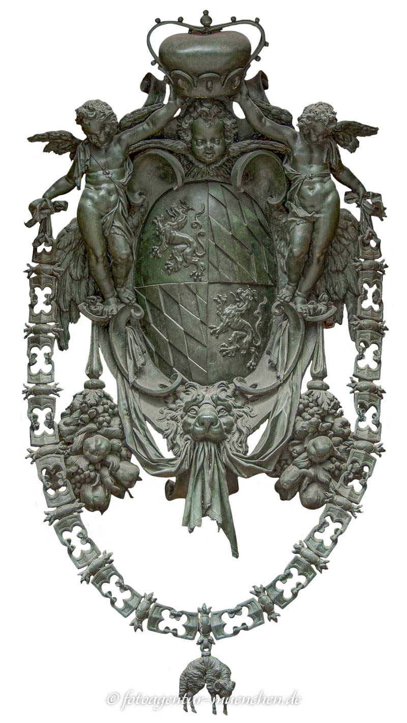 Bayerisches Wappen – Denkmal/Kunstwerk in München
