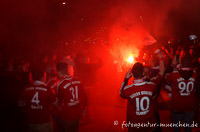 Siegesfeier des FC Bayern-Fans – Foto aus München