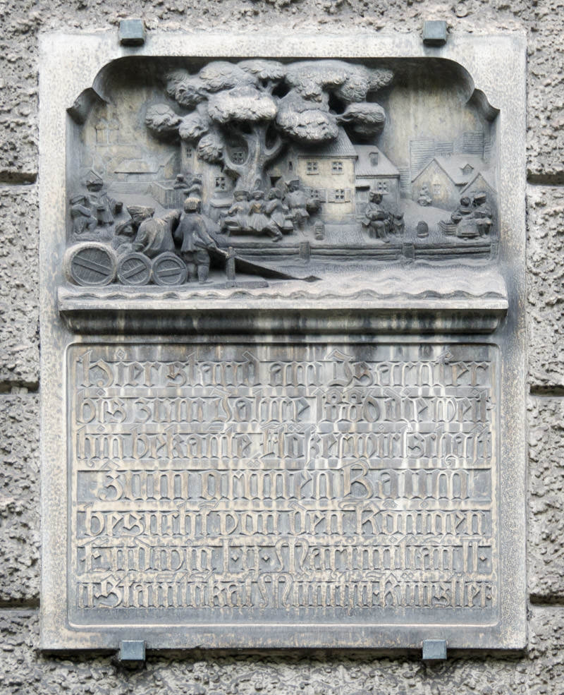 Zum Grünen Baum – Denkmal/Kunstwerk in München