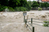 Hochwasser – Foto aus München