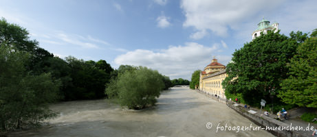 Hochwasser – Foto aus München