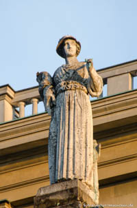 Schwanthaler Ludwig von - Allegorie für Oberbayern (Schäferin)