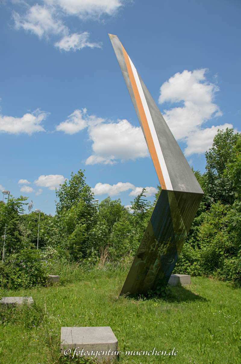 Stadtverweiszeichen – Denkmal/Kunstwerk in München
