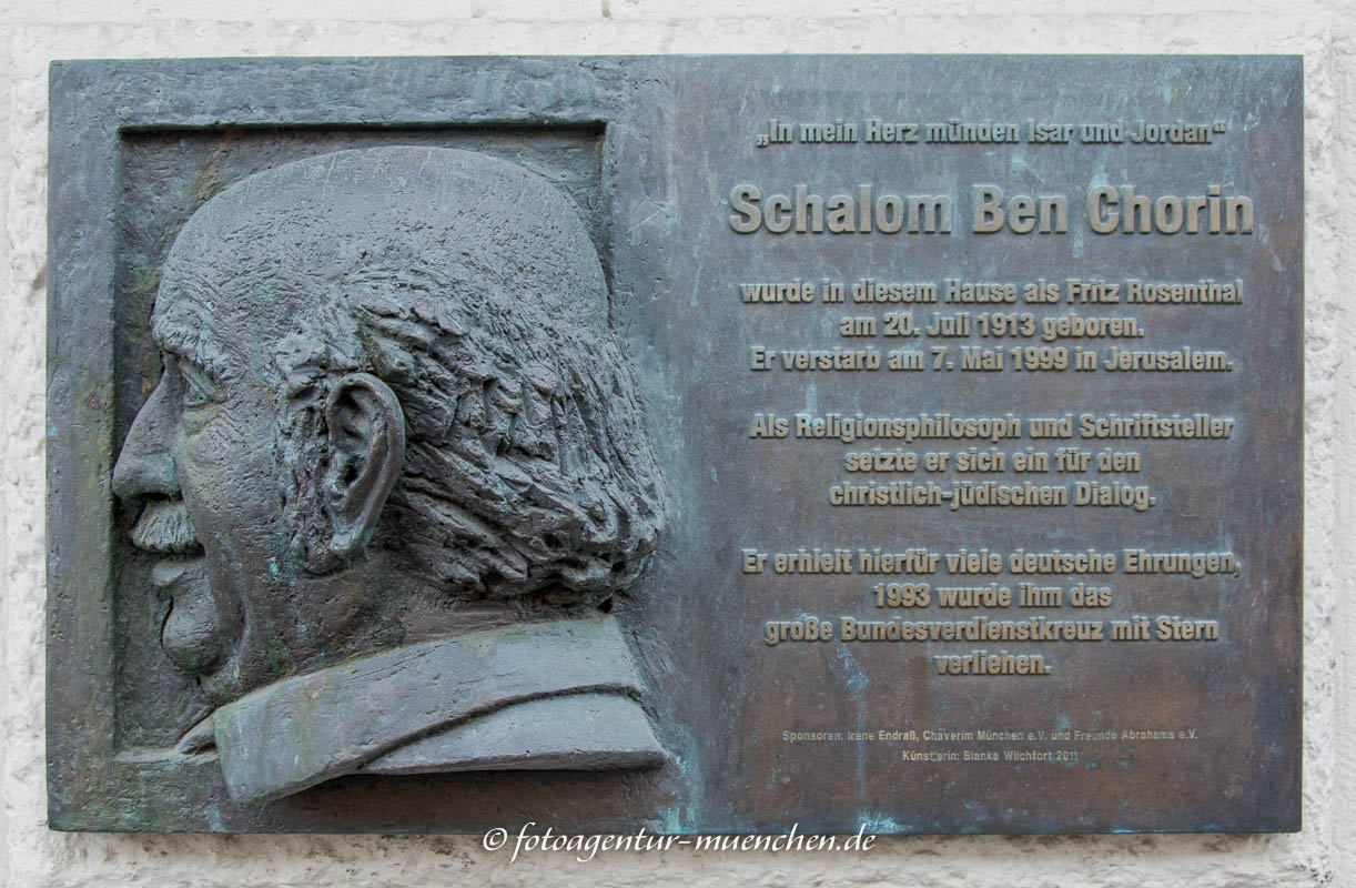 Ben-Chorin Schalom – Denkmal/Kunstwerk in München