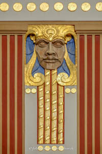 Jugendstil in der Ainmillerstraße – Foto aus München