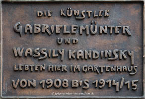 Gedenktafel -  – Foto aus München