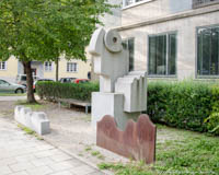Kopf schauend – Foto aus München