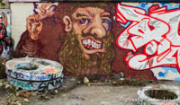 Graffiti im Viehhof