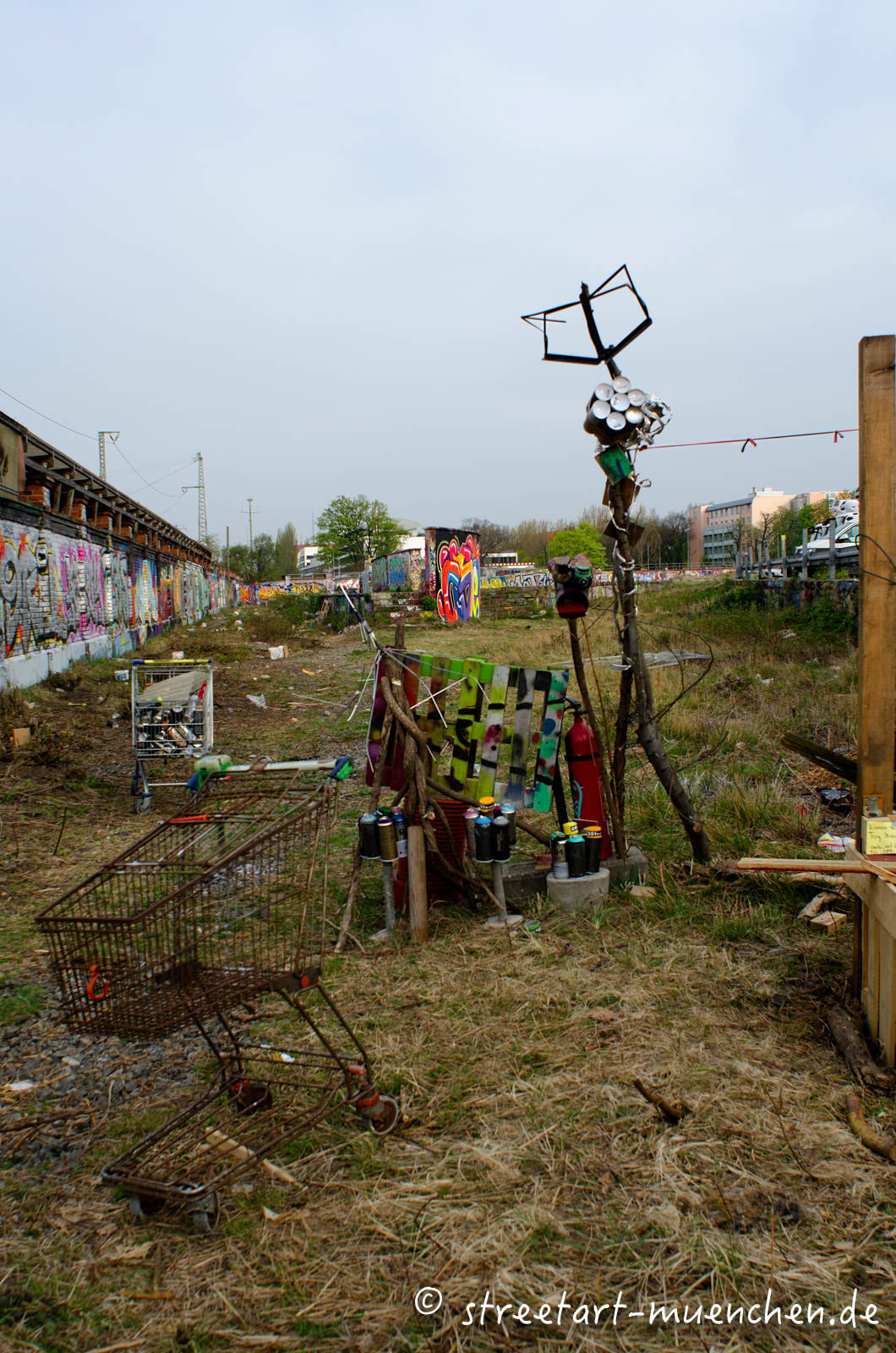 Graffiti im Viehhof