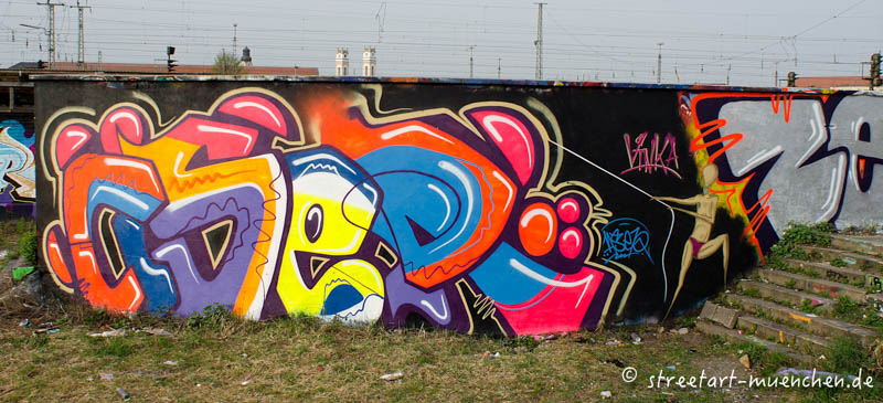Graffiti im Viehhof