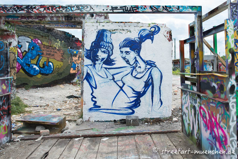 Graffiti - Viehhof München