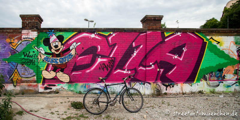 Graffiti im Viehhof