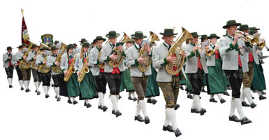 Oktoberfest - Trachtenzug – Foto aus München