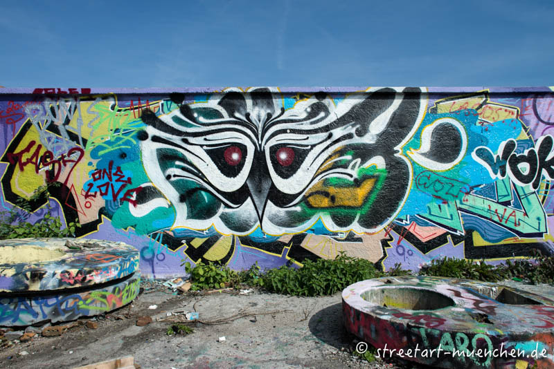 Graffiti im Viehhof