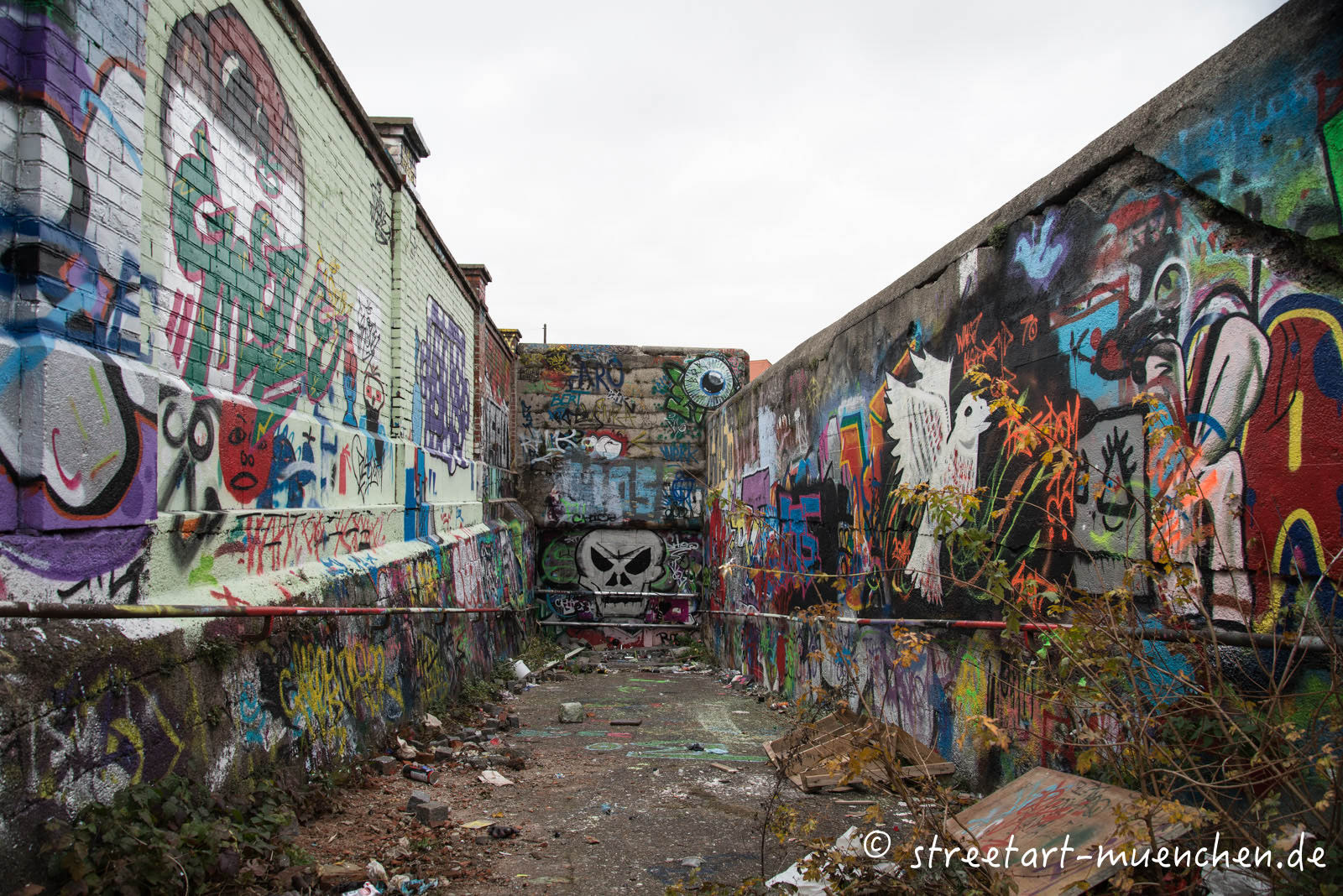Graffiti im Viehhof