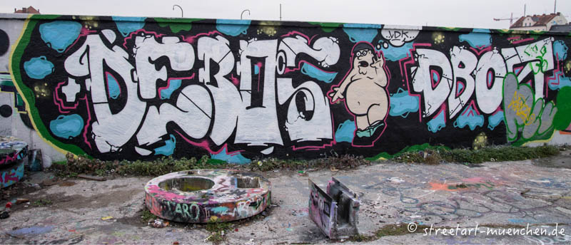 Graffiti im Viehhof